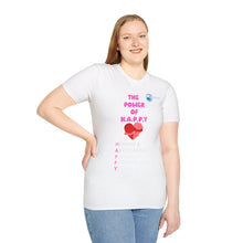 Load image into Gallery viewer, The Power of Happy Unisex Softstyle T-Shirt