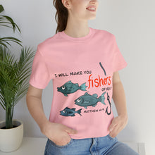 Load image into Gallery viewer, Fishers of Men Unisex Jersey Short Sleeve Tee