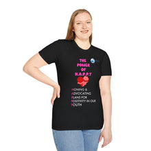 Load image into Gallery viewer, The Power of Happy Unisex Softstyle T-Shirt