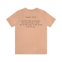 Load image into Gallery viewer, "Joy" Psalm 19:12 Adult Unisex Jersey Short Sleeve Tee