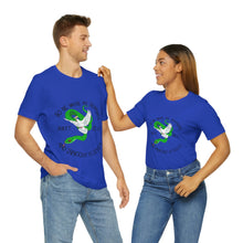 Load image into Gallery viewer, Matthew 10:16 "Wise As Serpents, Innocent As Doves" Adult Unisex Jersey Short Sleeve Tee