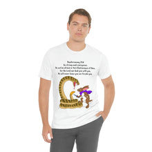 Load image into Gallery viewer, "Be Strong And Courageous:" Adult Unisex Jersey Short Sleeve Tee