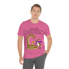 Load image into Gallery viewer, "Be Strong And Courageous:" Adult Unisex Jersey Short Sleeve Tee