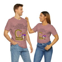 Load image into Gallery viewer, "Be Strong And Courageous:" Adult Unisex Jersey Short Sleeve Tee