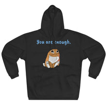 Load image into Gallery viewer, LiLi Rabbit "You are enough." Adult Unisex pullover Hoodie