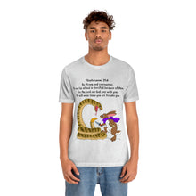 Load image into Gallery viewer, "Be Strong And Courageous:" Adult Unisex Jersey Short Sleeve Tee