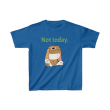 Load image into Gallery viewer, LiLi Rabbit "Not today." Kids Heavy Cotton™ Tee