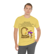 Load image into Gallery viewer, "Be Strong And Courageous:" Adult Unisex Jersey Short Sleeve Tee