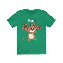Load image into Gallery viewer, LiLi Rabbit "Mood" Adult Unisex Jersey Short Sleeve Tee