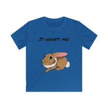 Load image into Gallery viewer, LiLi Rabbit "It wasn't me!" Kids Softstyle Tee