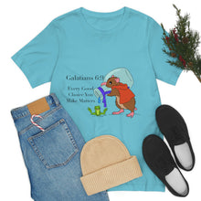 Load image into Gallery viewer, Galations 6:9 Scripture Mouse Adult Unisex Jersey Short Sleeve Tee