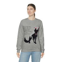 Load image into Gallery viewer, "Beware the Wolf In Sheep's Clothing" Unisex Heavy Blend™ Crewneck Sweatshirt