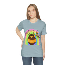 Load image into Gallery viewer, "Kind words are like honey" Unisex Jersey Short Sleeve Tee