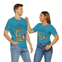 Load image into Gallery viewer, "Be Strong And Courageous:" Adult Unisex Jersey Short Sleeve Tee