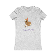 Load image into Gallery viewer, LiLi Rabbit "Pretty Eyes and Thick Thighs" Adult Women's Favorite Tee