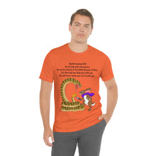 Load image into Gallery viewer, "Be Strong And Courageous:" Adult Unisex Jersey Short Sleeve Tee