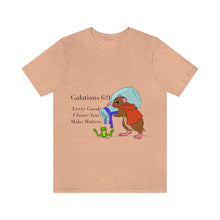 Load image into Gallery viewer, Galations 6:9 Scripture Mouse Adult Unisex Jersey Short Sleeve Tee