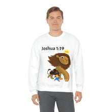 Load image into Gallery viewer, "I Will Be With You" Joshua 1:9 Adult Unisex Heavy Blend™ Crewneck Sweatshirt