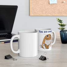 Load image into Gallery viewer, LiLi Rabbit "You are enough." Ceramic Mug 11oz