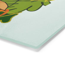 Load image into Gallery viewer, LiLi Rabbit "Veggies Rock" Cutting Board