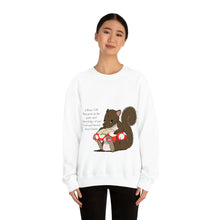 Load image into Gallery viewer, "Scripture Squirrel 2 Peter 3:18" Unisex Heavy Blend™ Crewneck Sweatshirt
