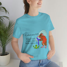 Load image into Gallery viewer, Galations 6:9 Scripture Mouse Adult Unisex Jersey Short Sleeve Tee