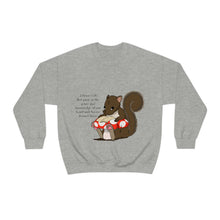 Load image into Gallery viewer, "Scripture Squirrel 2 Peter 3:18" Unisex Heavy Blend™ Crewneck Sweatshirt