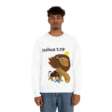 Load image into Gallery viewer, "I Will Be With You" Joshua 1:9 Adult Unisex Heavy Blend™ Crewneck Sweatshirt