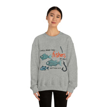 Load image into Gallery viewer, "Fishers of Men" Unisex Heavy Blend™ Crewneck Sweatshirt