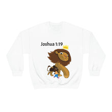 Load image into Gallery viewer, "I Will Be With You" Joshua 1:9 Adult Unisex Heavy Blend™ Crewneck Sweatshirt