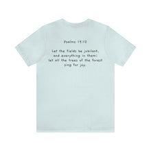 Load image into Gallery viewer, "Joy" Psalm 19:12 Adult Unisex Jersey Short Sleeve Tee