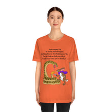 Load image into Gallery viewer, "Be Strong And Courageous:" Adult Unisex Jersey Short Sleeve Tee
