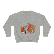 Load image into Gallery viewer, Galatians 6:9 "Let us not become weary..." Unisex Crewneck Sweatshirt