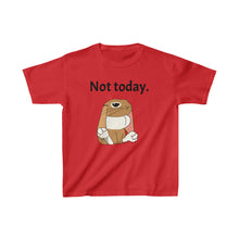 Load image into Gallery viewer, LiLi Rabbit "Not today." Kids Heavy Cotton™ Tee
