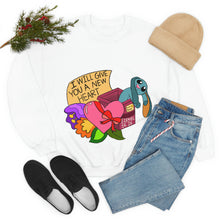 Load image into Gallery viewer, "I Will Give You A New Heart" Unisex Heavy Blend™ Crewneck Sweatshirt