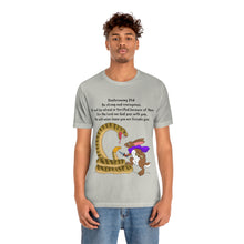 Load image into Gallery viewer, "Be Strong And Courageous:" Adult Unisex Jersey Short Sleeve Tee