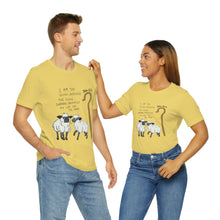 Load image into Gallery viewer, "The Good Shepherd" John 10:11 Adult Unisex Jersey Short Sleeve Tee