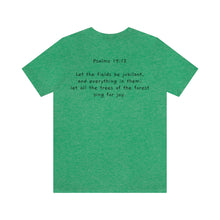 Load image into Gallery viewer, "Joy" Psalm 19:12 Adult Unisex Jersey Short Sleeve Tee