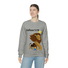 Load image into Gallery viewer, "I Will Be With You" Joshua 1:9 Adult Unisex Heavy Blend™ Crewneck Sweatshirt