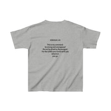 Load image into Gallery viewer, &quot;I Will Be With You&quot;  Joshua 1:19 Kids Heavy Cotton™ Tee
