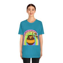 Load image into Gallery viewer, "Kind words are like honey" Unisex Jersey Short Sleeve Tee