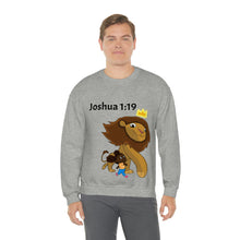 Load image into Gallery viewer, "I Will Be With You" Joshua 1:9 Adult Unisex Heavy Blend™ Crewneck Sweatshirt