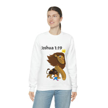 Load image into Gallery viewer, "I Will Be With You" Joshua 1:9 Adult Unisex Heavy Blend™ Crewneck Sweatshirt