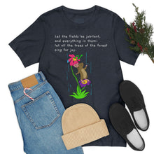 Load image into Gallery viewer, "Joy" Psalm 19:12 Adult Unisex Jersey Short Sleeve Tee