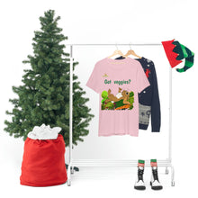 Load image into Gallery viewer, LiLi Rabbit "Got veggies?" Adult Unisex Jersey Short Sleeve Tee