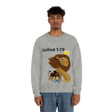 Load image into Gallery viewer, "I Will Be With You" Joshua 1:9 Adult Unisex Heavy Blend™ Crewneck Sweatshirt