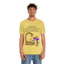 Load image into Gallery viewer, "Be Strong And Courageous:" Adult Unisex Jersey Short Sleeve Tee