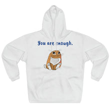 Load image into Gallery viewer, LiLi Rabbit "You are enough." Adult Unisex pullover Hoodie