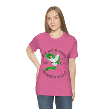 Load image into Gallery viewer, Matthew 10:16 "Wise As Serpents, Innocent As Doves" Adult Unisex Jersey Short Sleeve Tee