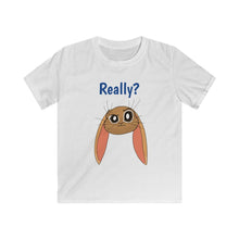 Load image into Gallery viewer, LiLi Rabbit &quot;Really?&quot; Kids Softstyle Tee
